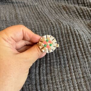 Vintage Handcrafted Scarf Clip